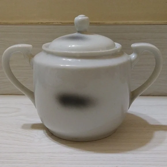 Vintage Kutani Hand Painted Manna China Made in Japan Sugar Bowl - Picture 2 of 6